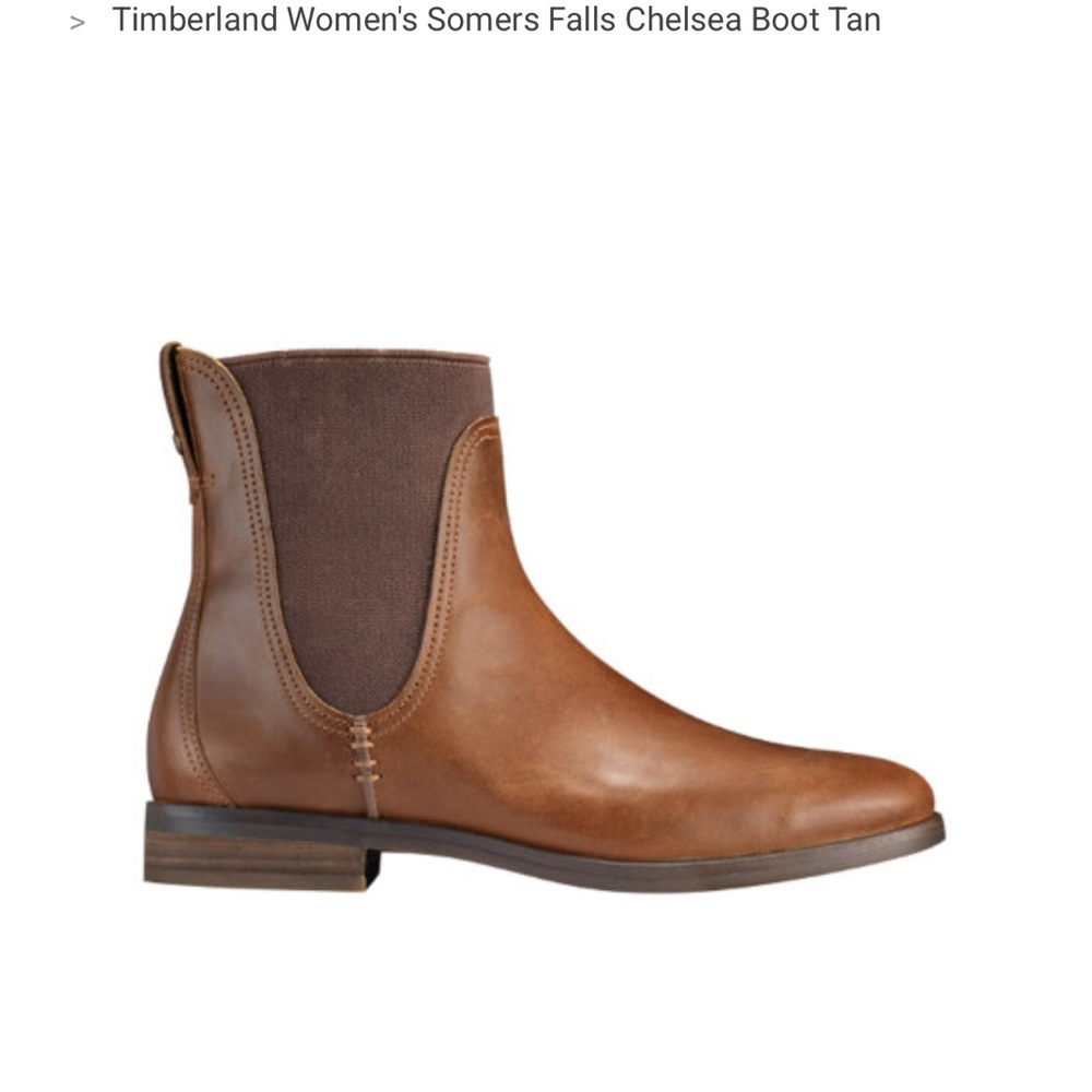Timberland Women's Somers Falls Chelsea Boot Tan